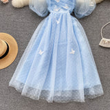 Cute Tulle Lace Short Dress Fashion Girl Dress HZ1022