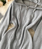 Cute Hoodie Casual Dress HZ1022