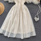 Cute Lace Short Dress Fashion Dress HZ1022