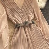 Cute V Neck Short Dress Fashion Dress HZ1022