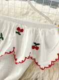 Cute A line cherry dress fashion girl dress HZ1022
