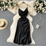 Simple Satin Dresses, Fashion Dresses HZ1022